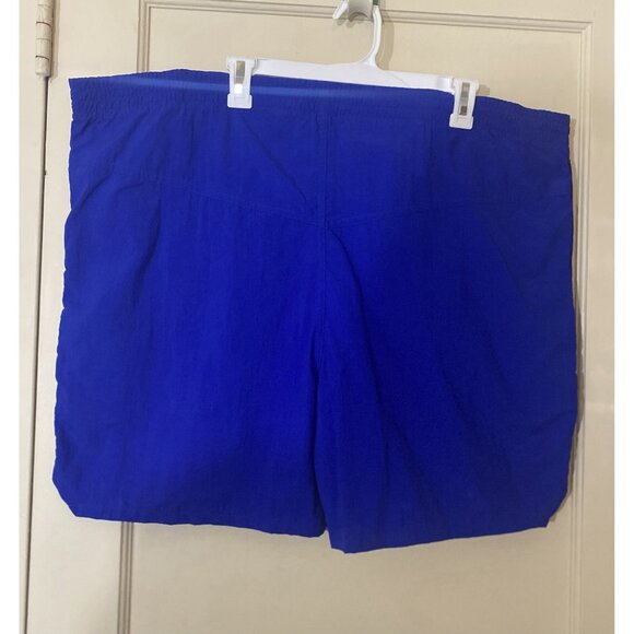 TYR Men's Swimsuit Swim Trunks XXL Blue Polyester Mesh Lined Drawstring Pockets - Picture 2 of 10